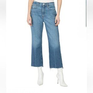 FRAME Le Jane Crop Jean in color Mariner Clean
